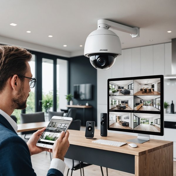 Comment installer et configurer un système de surveillance vidéo avec des caméras IP pour une maison intelligente ?